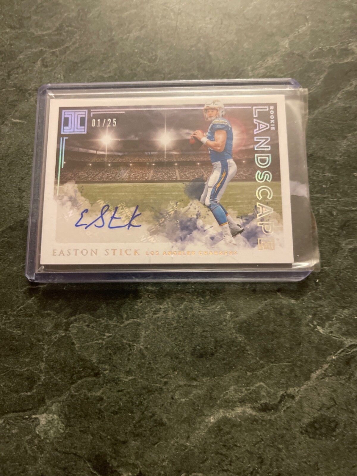 Easton Stick Chargers 2019 Impeccable Rookie Landscape Auto #1/25 RC 🔥
