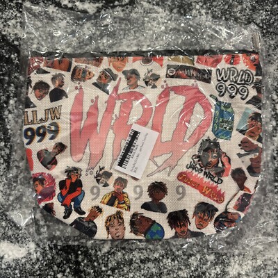 Juice Wrld Pouch Travel Bag Rare Hip Hop Accessories 999 Rap
