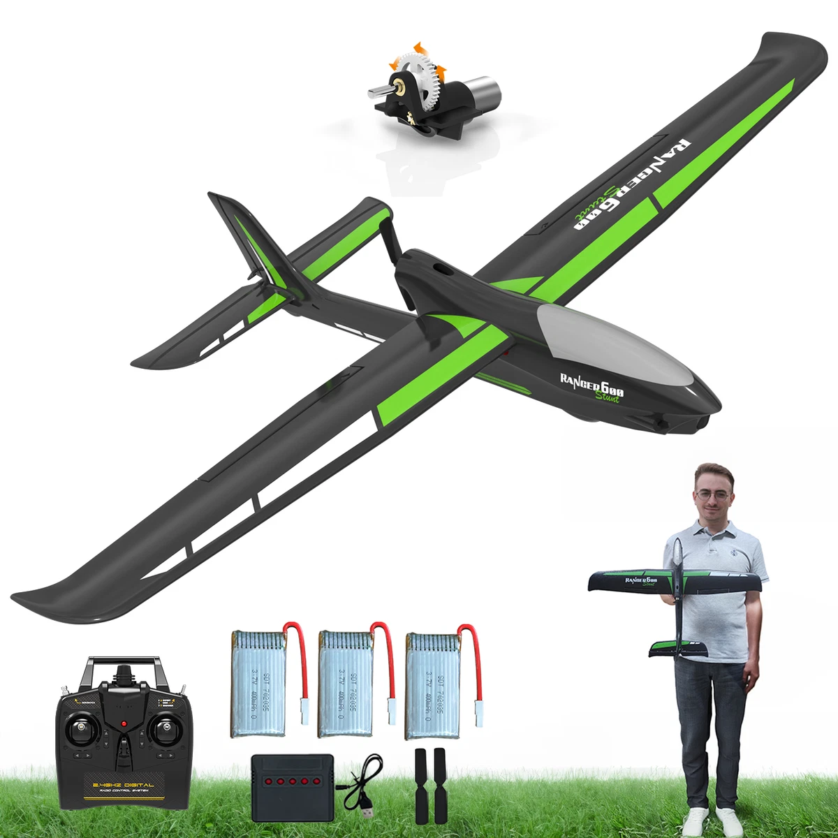 Electric RC Airplane Sailplane & Glider Models & Kits for sale | eBay