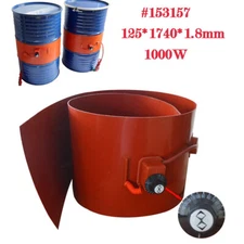 Techtonda 110V Oil Drum Heater Silica Gel with Temperature Control Adjusted for