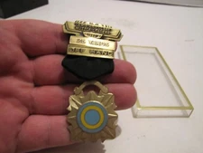 1983 LEWIS & CLARK MUZZLE LOADERS 25 YARDS OFF HAND MEDAL