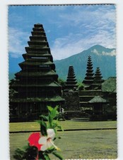 Postcard The most sacred temple in Bali Pura Besakih Indonesia