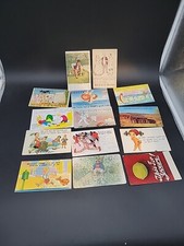 Lot -14 Vtg Comic Humor Risque Postcards Some...