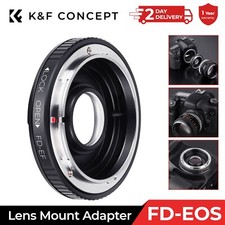 K&F Concept FD to EOS Adapter Lens Mount Adapter for Canon FD FL Lens to EF EOS
