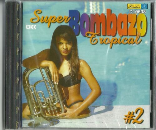 Super Bombazo Tropical #2 Music CD New - Afbeelding 1 van 2