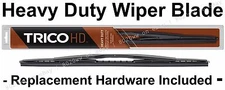Trico 63-160 16" Wiper Blade - Heavy Duty Five Bar w/ Saddle Attachment (Black)