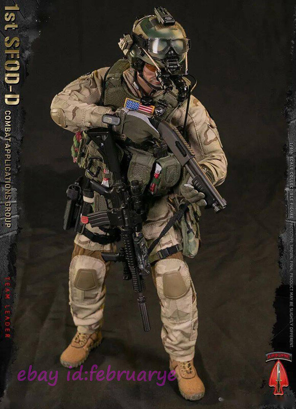 DAMTOYS 1/6 1st SFOD-D デルタ作戦 78077 Damtoys 1/6 78077 Delta Force 1st Sfod-D Captain Action