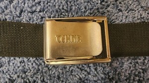 Vintage  TEKNA Divers Spring Loaded Weight Belt - Buckle and Belt