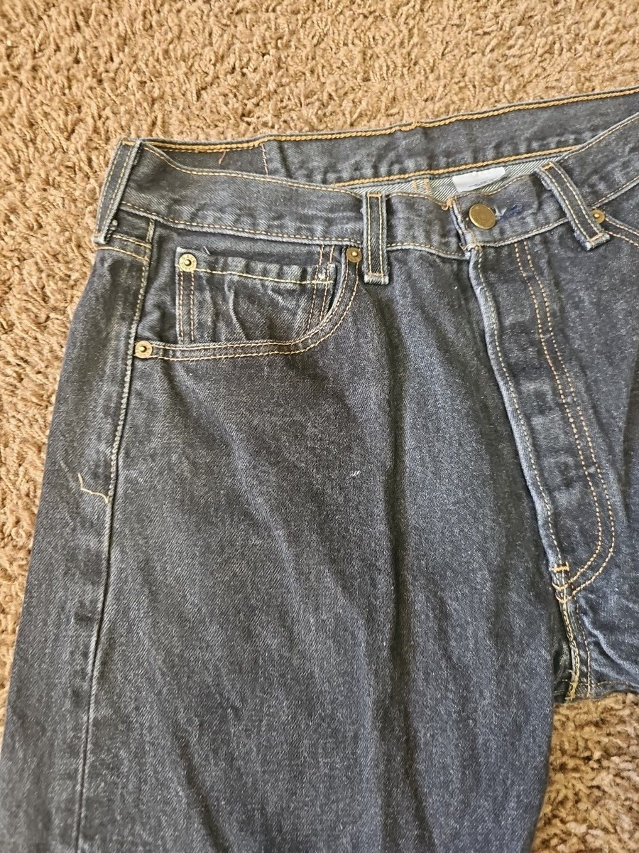 Levi’s 501 XX W33L30 Vintage Levis 501XX Jeans W33 L30 Black | eBay
