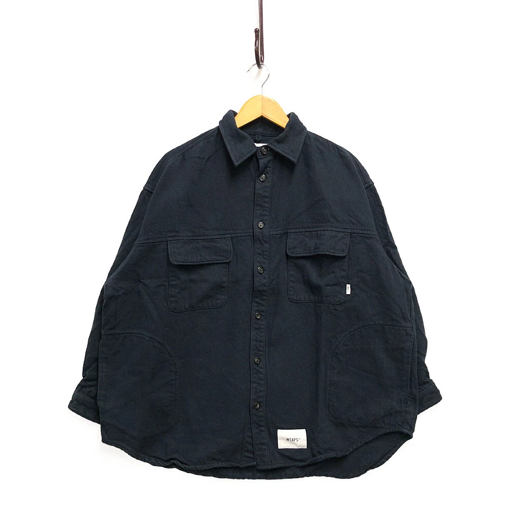 WTAPS 22SS WCPO 01 LS COTTON. FLANNEL Long sleeve shirt Genuine / 31254