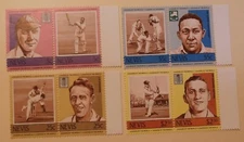 Nevis Stamp 383-90 MNH Sports, Cricket Topical Cat $2.50