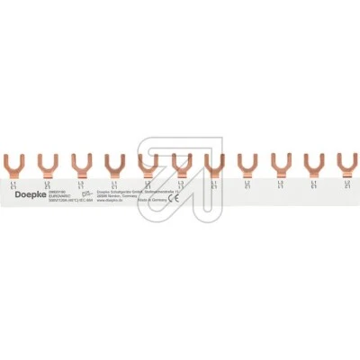 Doepke Phasenschiene Sammelschiene Phasen Gabelschiene 09920190 f. N Leiter L.