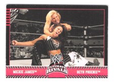 2008 Topps WWE Ultimate Rivals Mickie James vs. Beth Phoenix 71 Divas