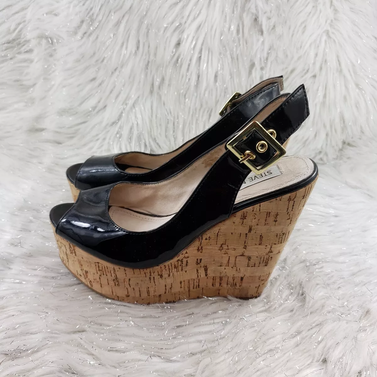 Steve madden sale cork sandals