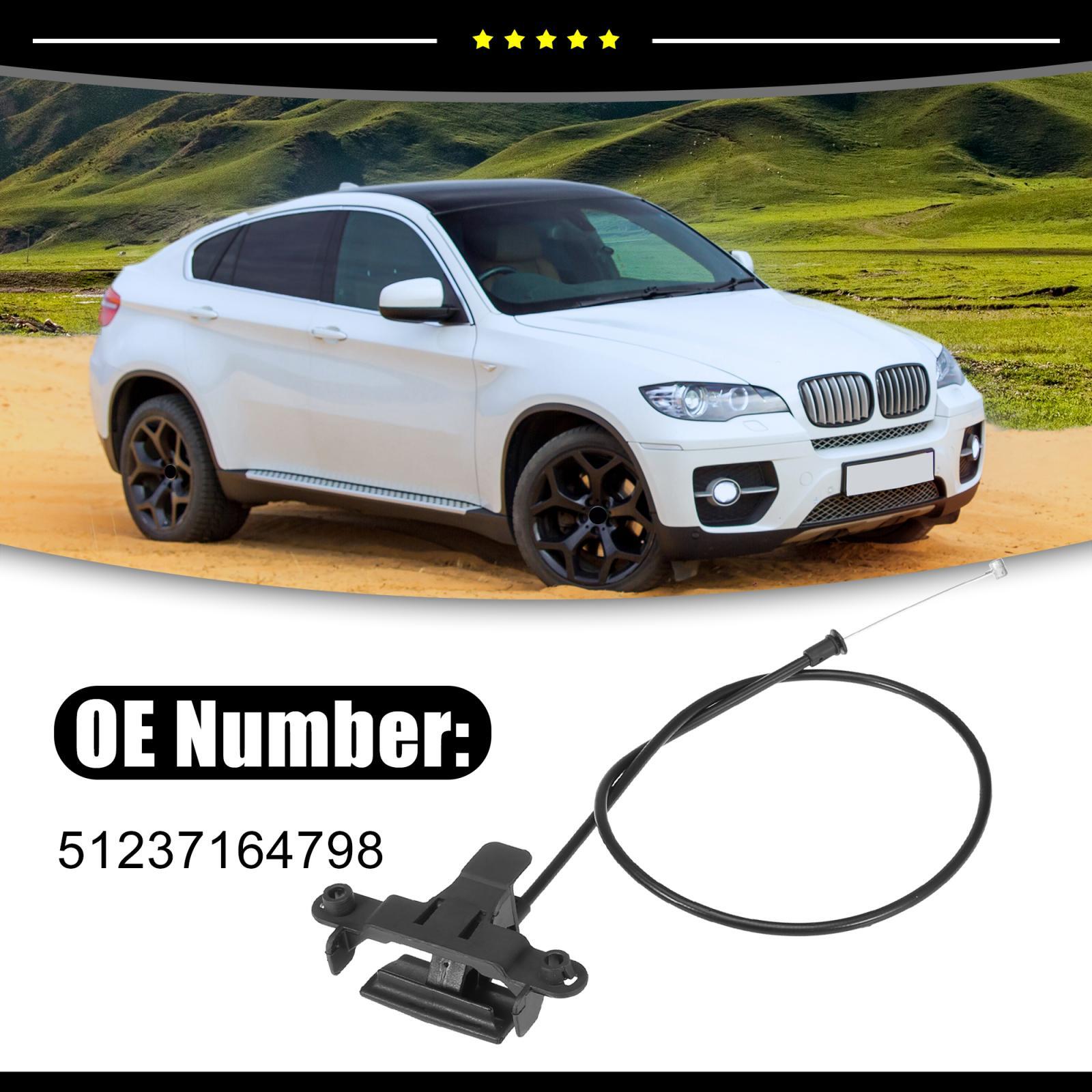 Engine Hood Release Cable Wire 1/lot Replace 51237164798 fit for  