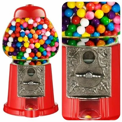 Gumball Sweet Dispenser Candy Vending Machine Free Gum Balls Bubble Jelly Beans