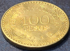 2015 Colombia 100 Pesos KM# 296 US SELLER COMBINED SHIPPING REFUND
