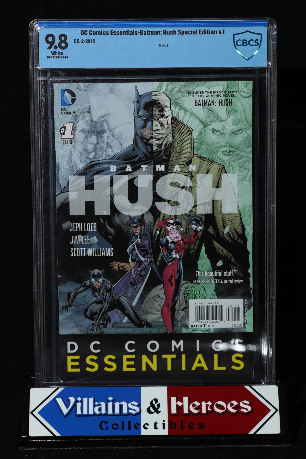 Essential Batman Comic Collection DC Comics Essentials - Batman: Hush Special Edition #1 ~ CBCS 9.8 ~ D.C ...