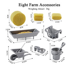 Horse farm PLAY SET OF accessories you get it all  !(see picture)