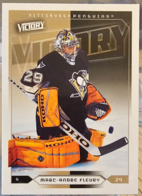 2005-06 Upper Deck Victory Marc-Andre Fleury #156 Pittsburgh