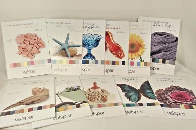 VALSPAR 392 Paint Color Samples in Set of 28 Designer Collection Booklets NIP
