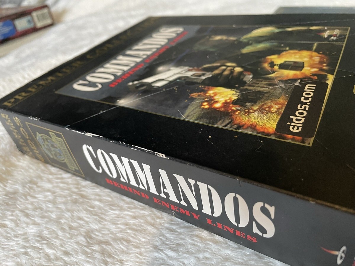 Jeu PC : Commando Derrière Les Lignes Ennemies - Version Big Box - Très Bon état - RTS Tactique