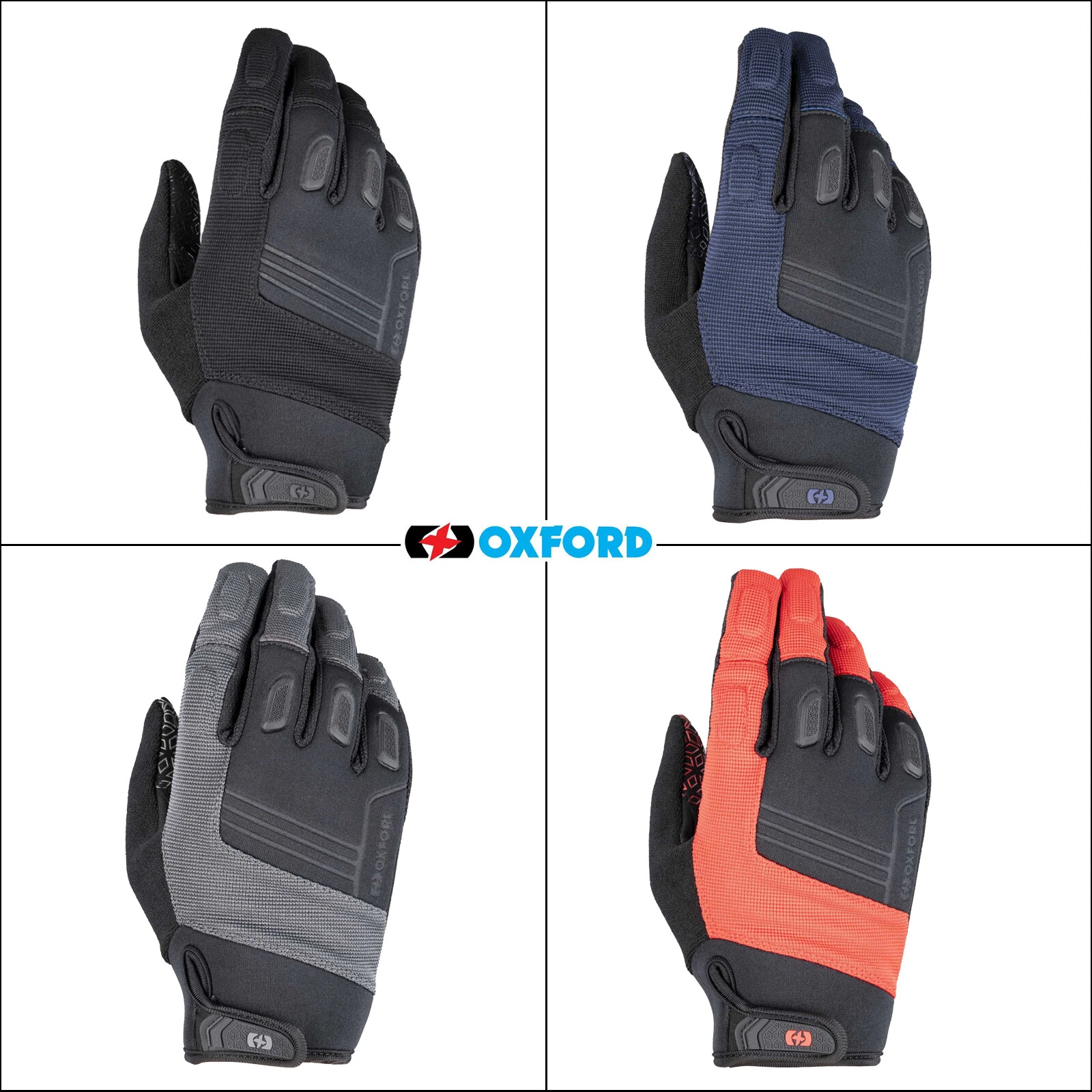 Oxford North Shore 2.0 Non-slip Bicycle Gloves for Bike Motorcycle Cycle Racing
