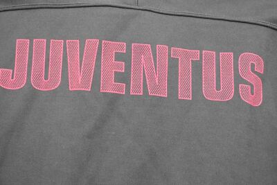 Nike Juventus FC Euro Soccer Womens Gray Full Zip Jacket