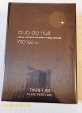 CLUB DE NUIT INTENSE MAN PURE PERFUME 5.07 OZ / 150 ML BY ARMAF NIB SEALED