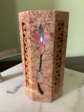 Traditional Marble Pen/Pencil/Toothbrush Holder From India