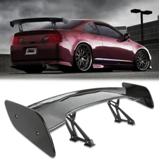 45'' GT-Style Rear Spoiler Trunk Lip Wing Glossy Black For Acura RSX 2002-2006