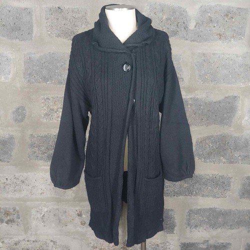 MICHAEL KORS sz XL black cable front 