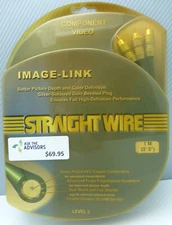 Straightwire Image-Link 1 meter Component video cable