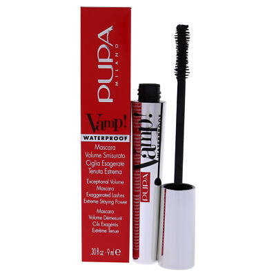 Vamp! Waterproof Mascara - 001 Extra Black by Pupa Milano for Women - 0.30 oz