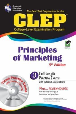 CLEP Principles of Marketing W/ CD-ROM