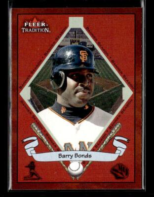 2002 Fleer Tradition #472 Barry Bonds San Francisco Giants