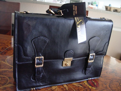 NEW SONALIN 16'' Full Grain Leather 