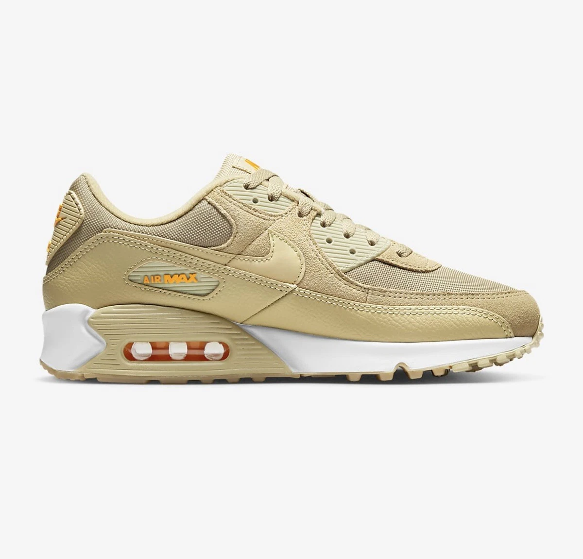 Leer Zenuw Bot Nike Air Max 90 Limited - Size 11 - University Gold/ Wheatgrass DZ4500-700  Beige | eBay