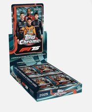 2025 Topps Chrome Formula 1 F1 Racing Hobby Box (Pre-Order: January 22)