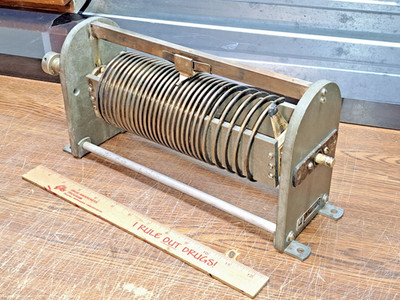 E.F. JOHNSON 226-1  Variable Roller Inductor Antenna Tuner       b