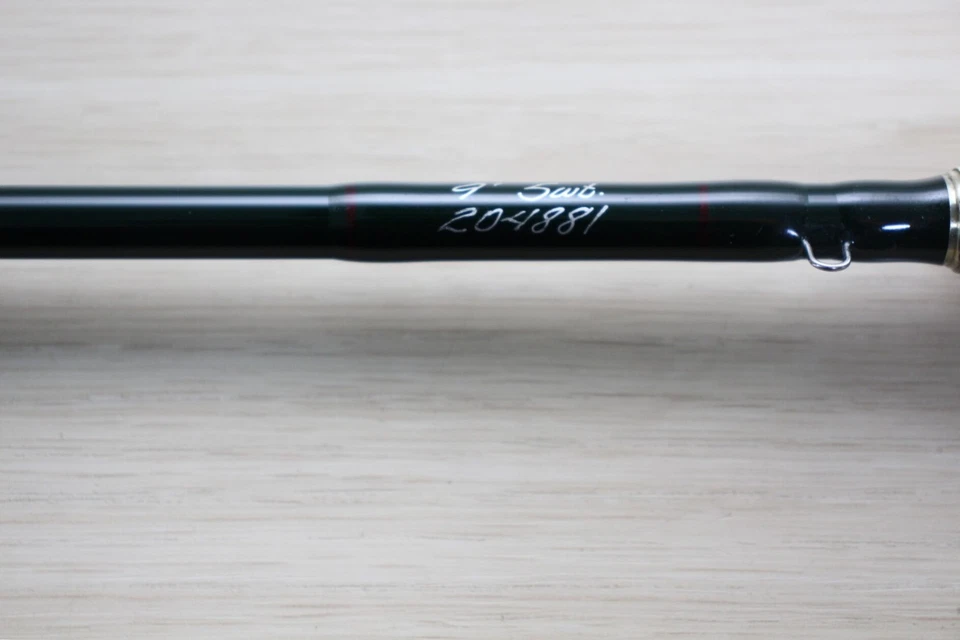 R.L. Winston Boron IIIx 9' 5wt caña de mosca 4 piezas asiento de madera de anciano excelente con tubo D58 Foto 4 de 4