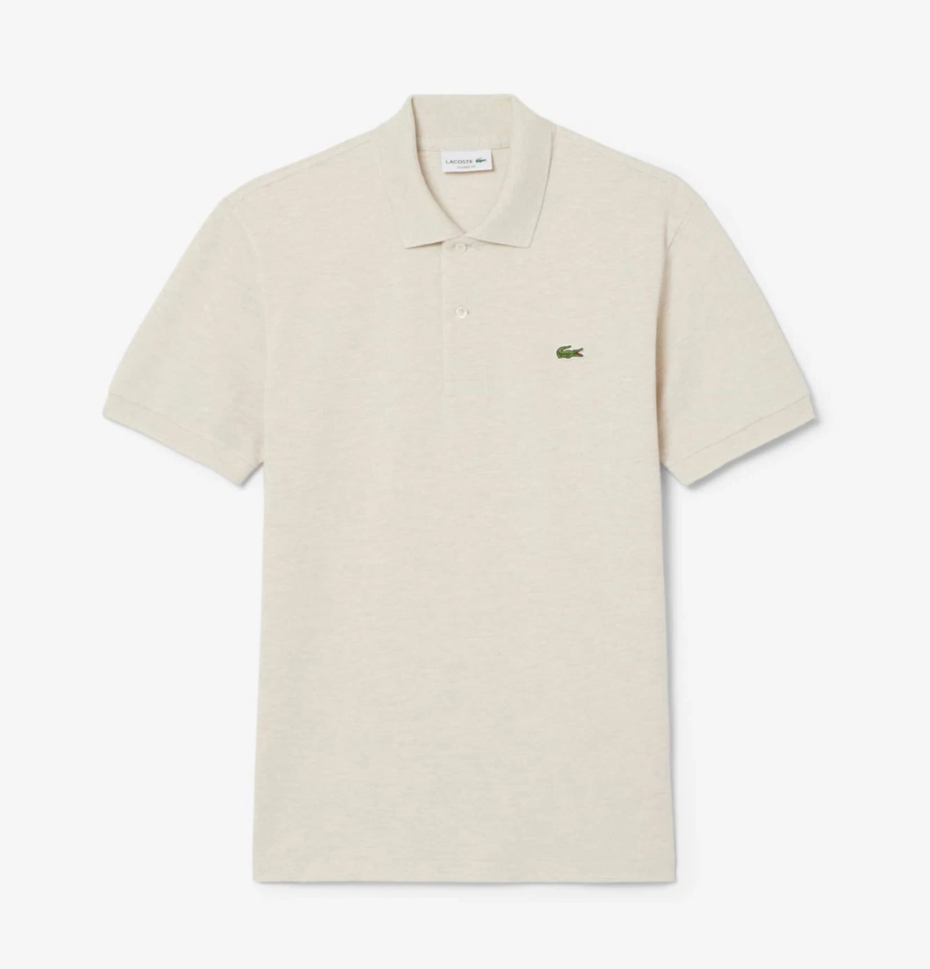 Lacoste Men's Classic Fit L.12.12 Heathered Pique Polo Shirt Lapland NEW 5 L