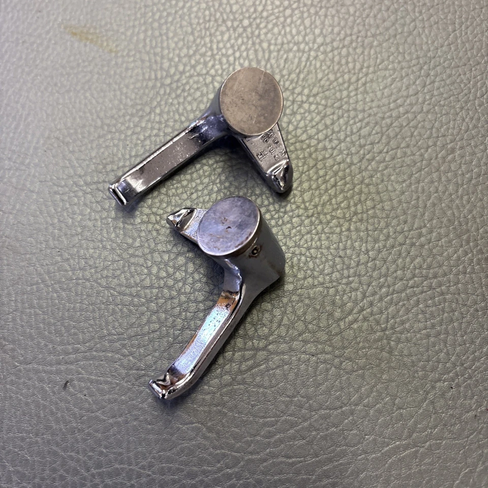 Juego de palancas de ventilación de vidrio cromado Fiat 124 Spider Alfa Romeo Spider 1969-1978 Foto 4 de 4