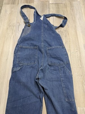 Vintage Oshkosh B'Gosh Bib Jean Overalls Made in USA Size 27x33