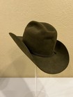 Stetson 3X Beaver XXX Felt Hat 7 1/4 VTG Vintage Dark Olive Green VERY NICE! — photo 4