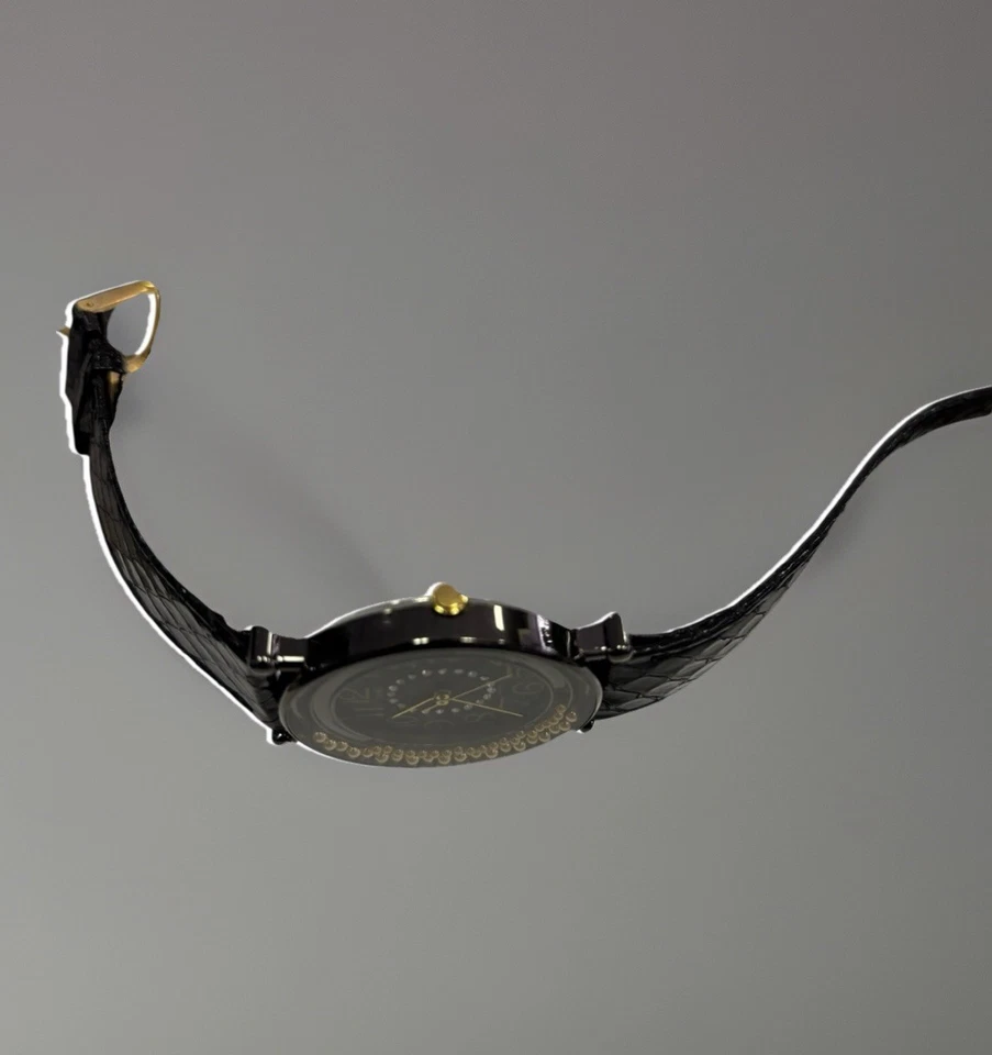 Reloj para dama estilo Chopard Cardini Happy Sport diamantes flotantes Foto 2 de 3