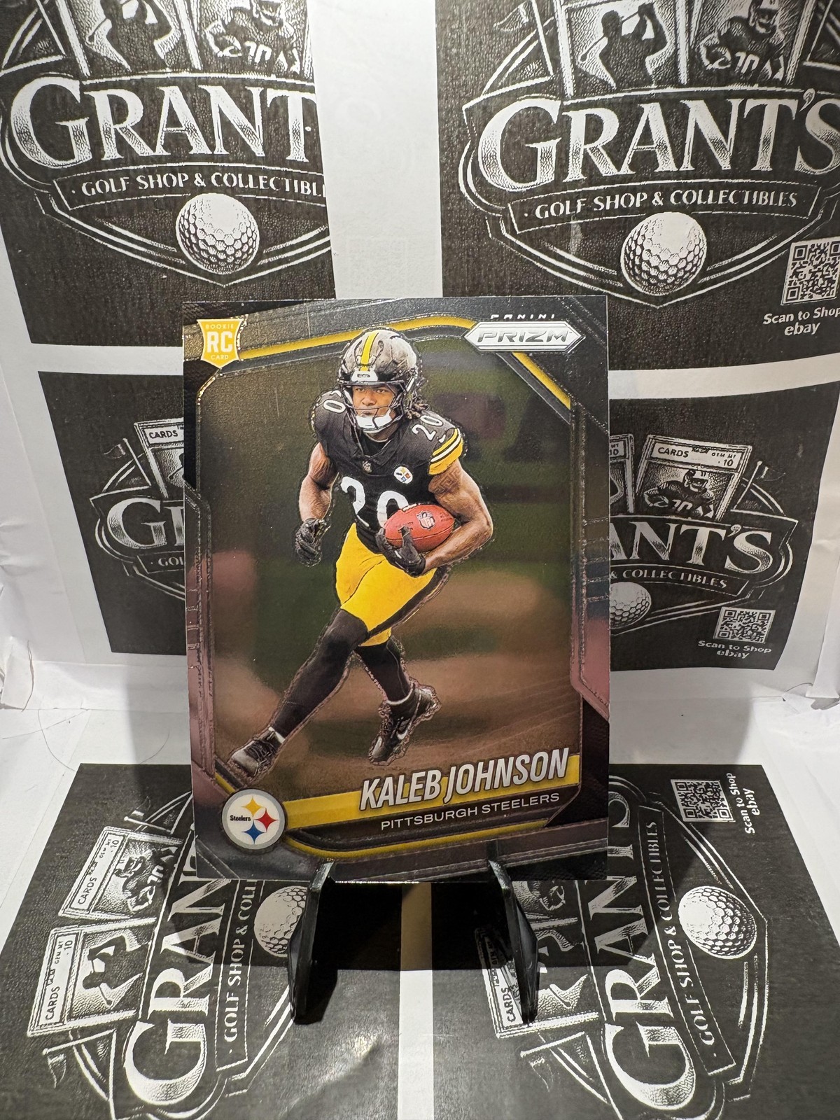 2025 Panini Prizm #375 Kaleb Johnson