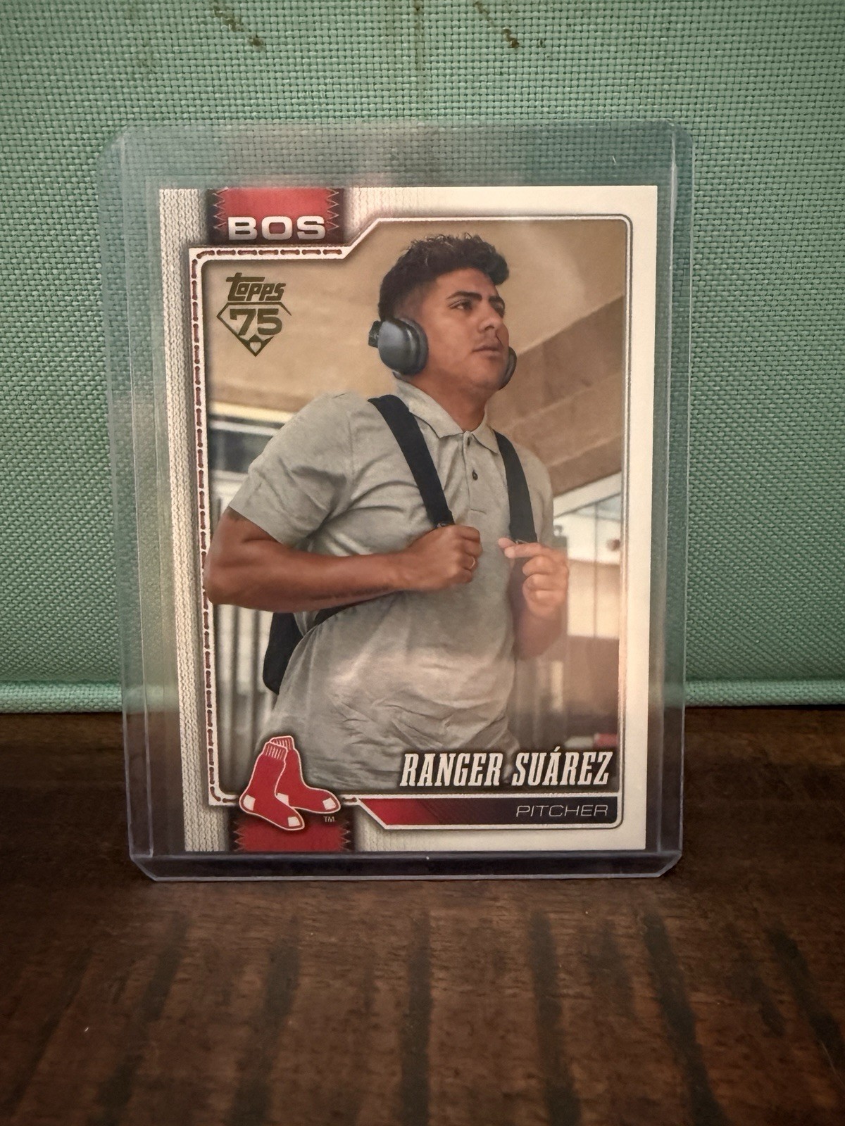 Topps 2026 series 2 Ranger Suarez Phillies golden mirror variation ssp