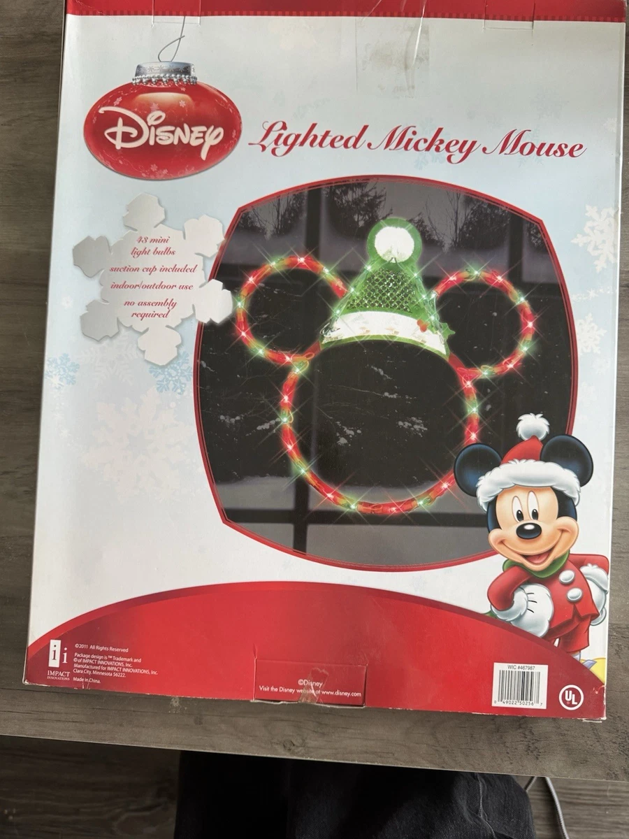 ⭐︎ビンテージ⭐︎ ミッキー ミニー クリスマス ライト　オブジェ　置物 disney christmas lights products for sale | eBay