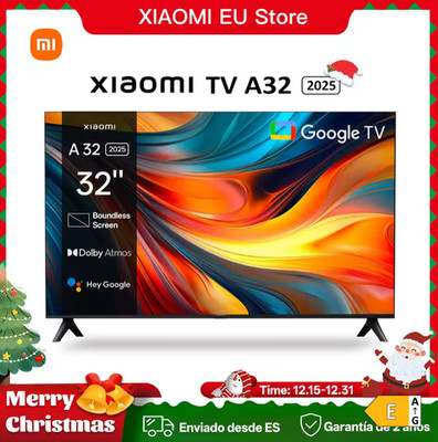 Xiaomi TV A 32 Zoll HD Smart TV Google TV Dolby Audio Metall Design
